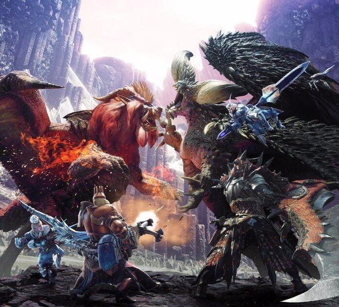 《怪物猎人:世界》monster hunter:world 愉快游戏!