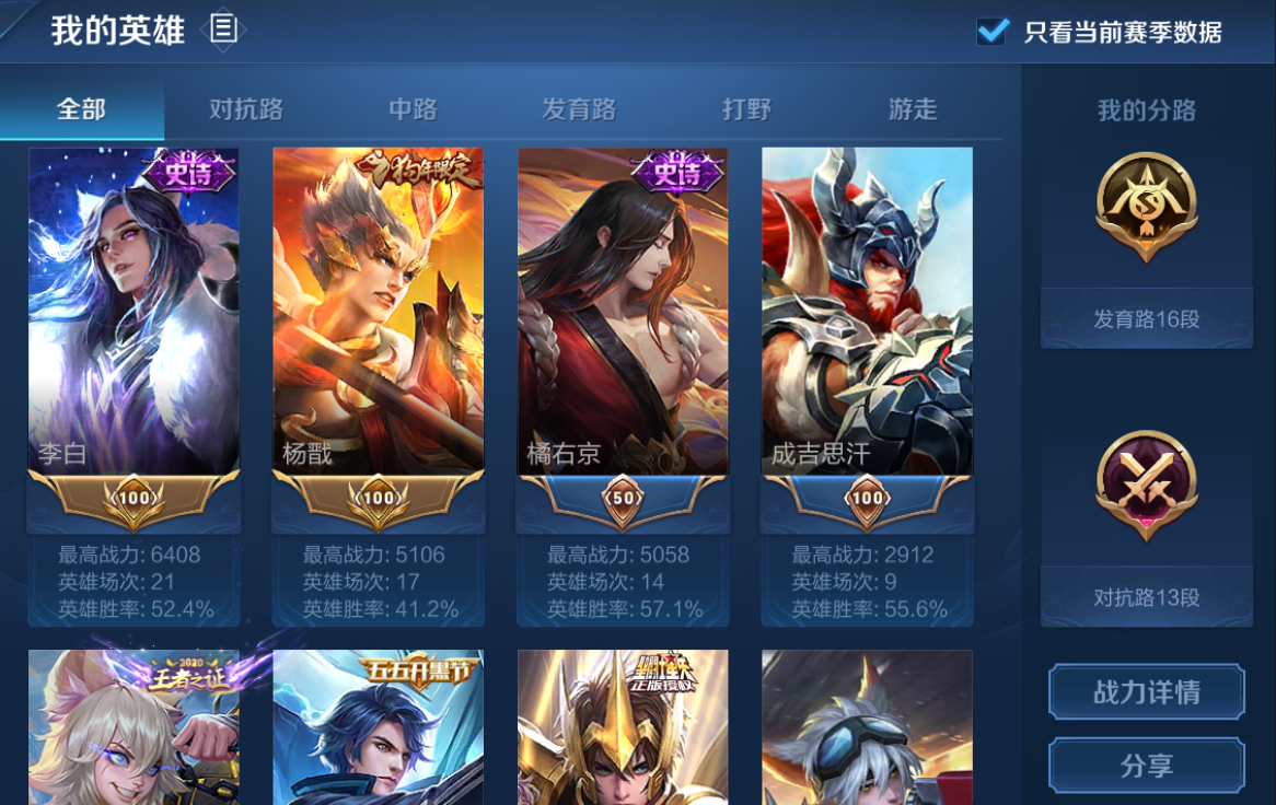 王者荣耀安卓qq区租号1元/小时-超牛逼账号历史3金牌丨凤求凰丨修罗丨