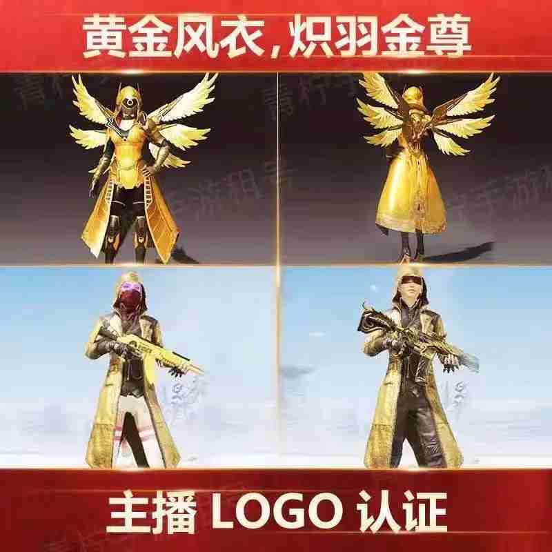炽羽金尊黄金风衣至尊金龙龙虎牙主播logo号