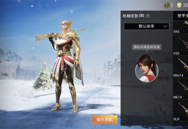 众神之王全套智慧之神夏日音浪步枪 栓狙头盔背包降落伞皮肤语音播报